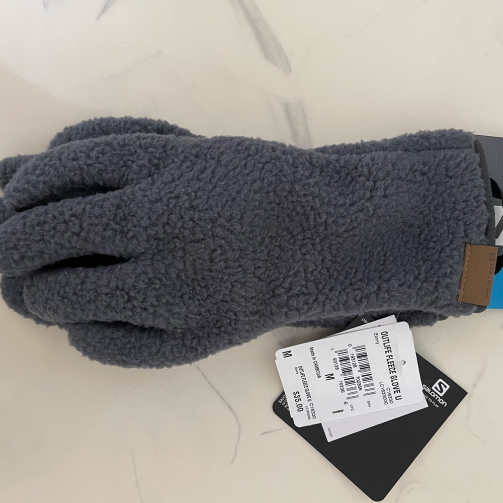 Salomon out life fleece gloves unisex
